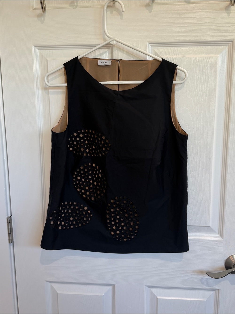 Akris Punto Eyelet Top